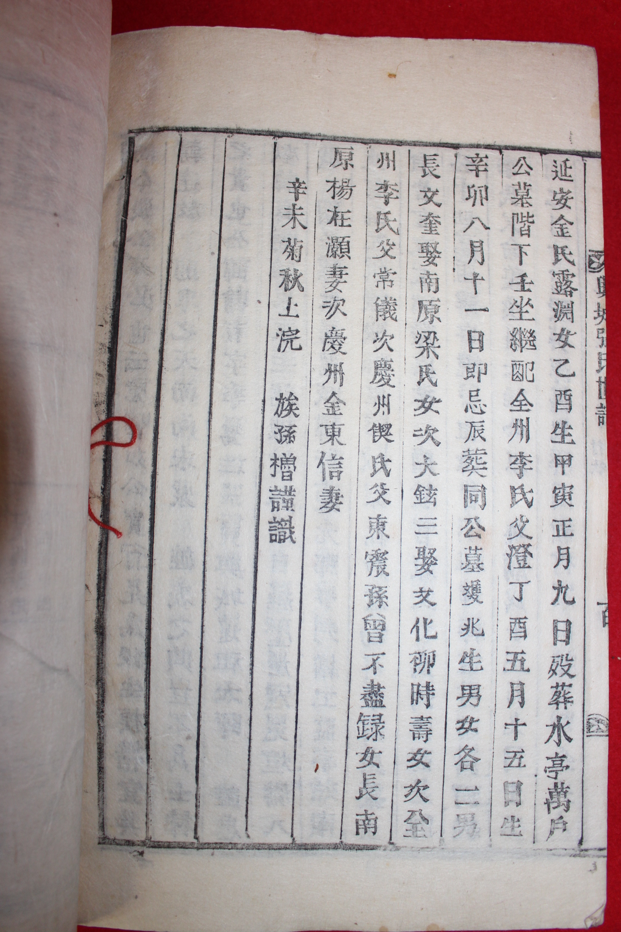 1914년 목활자본 흥성장씨세보(興城張氏世譜),부록 12책완질
