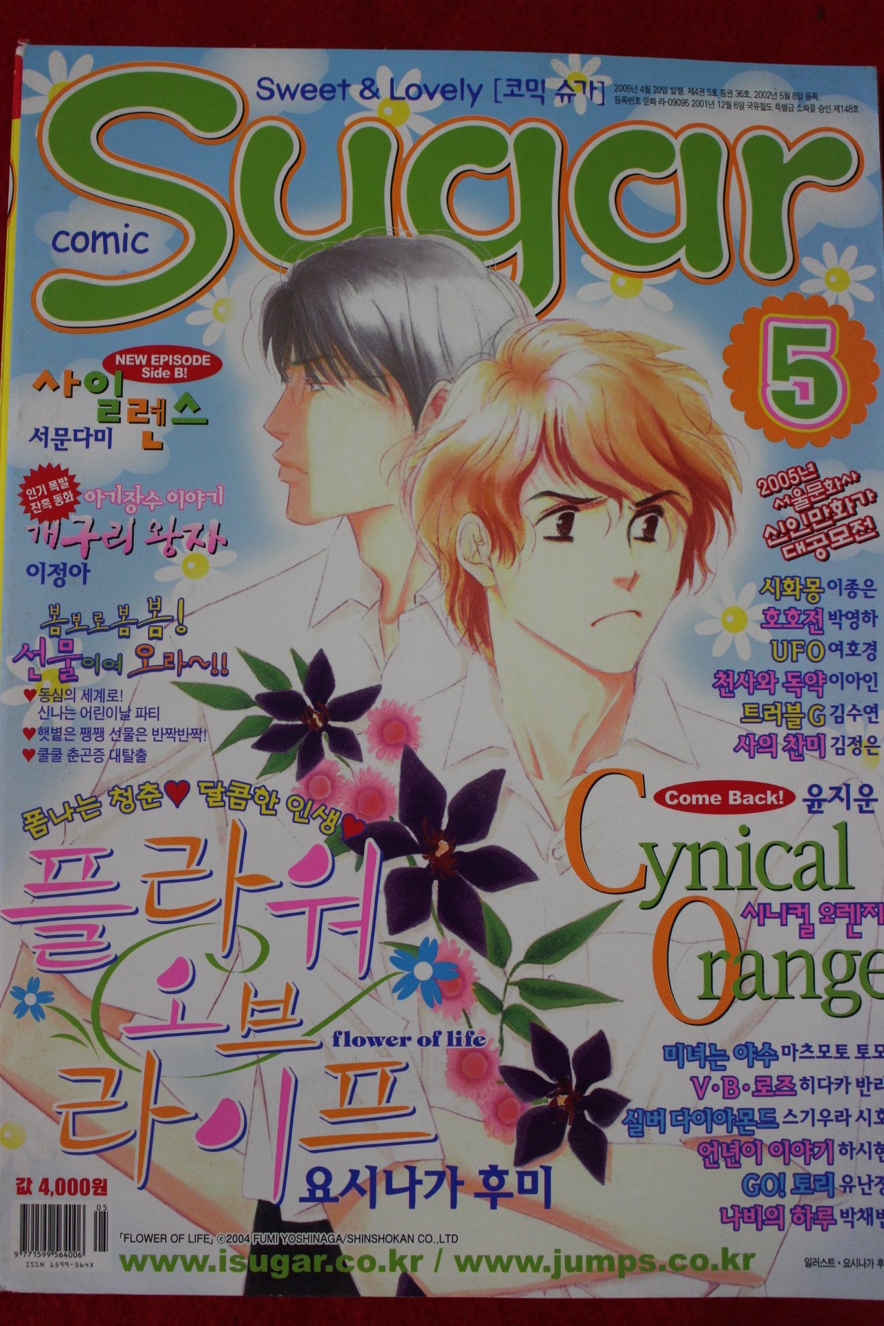 2005년 만화잡지 슈가 5월호