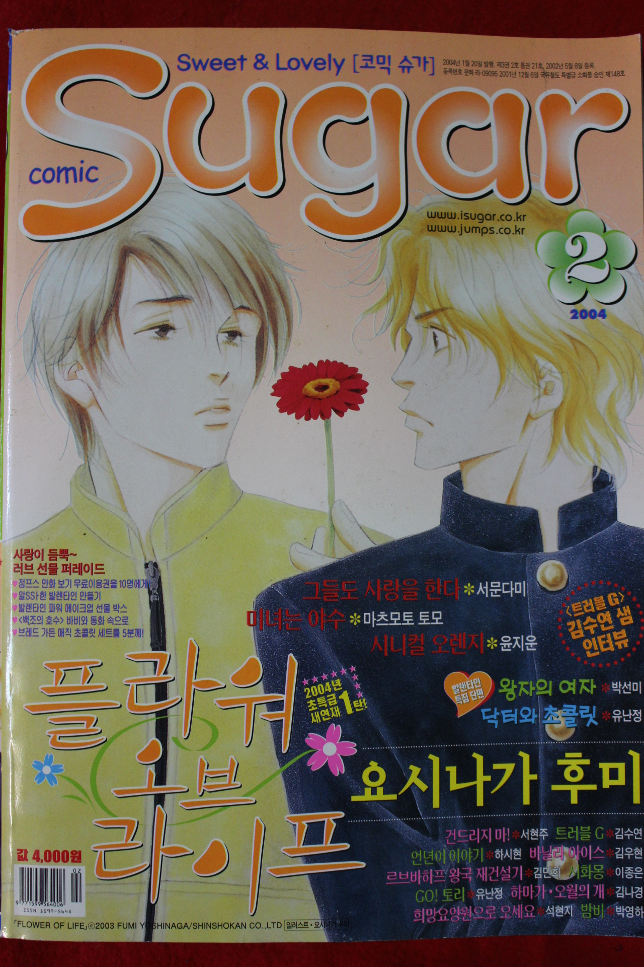 2004년 만화잡지 슈가 2월호