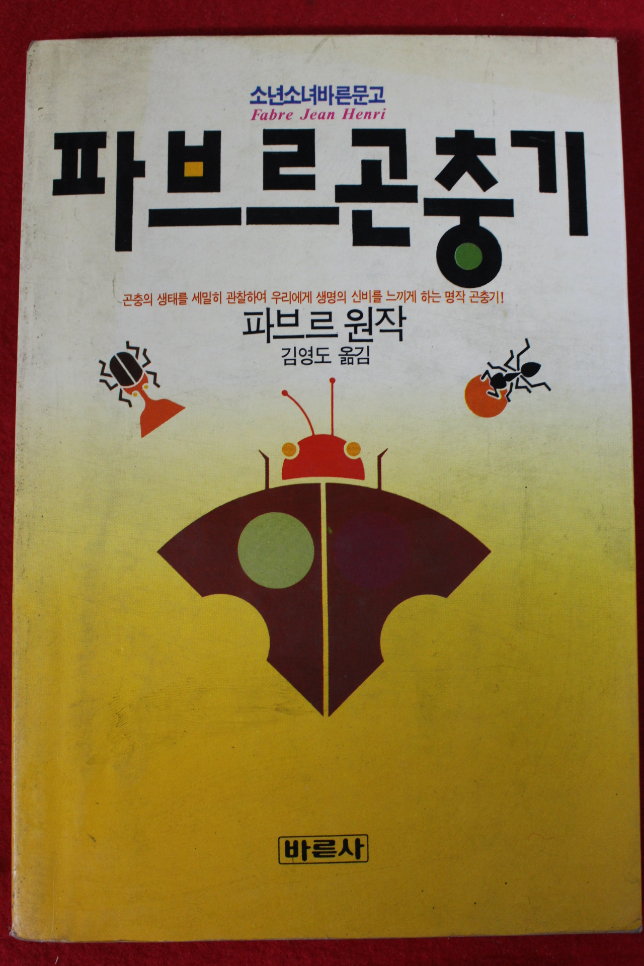 1989년 김영도옮김 파브르곤충기
