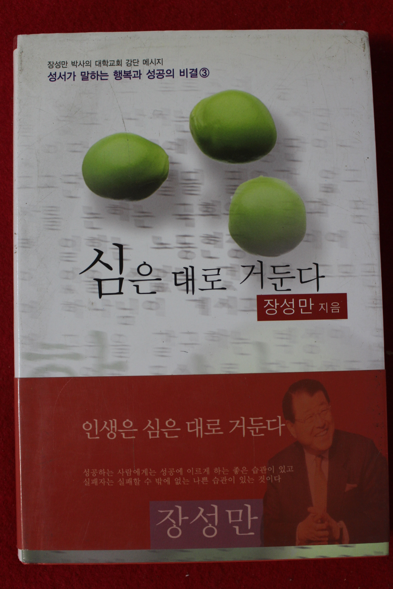 2004년초판 장성만 심은대로 거둔다