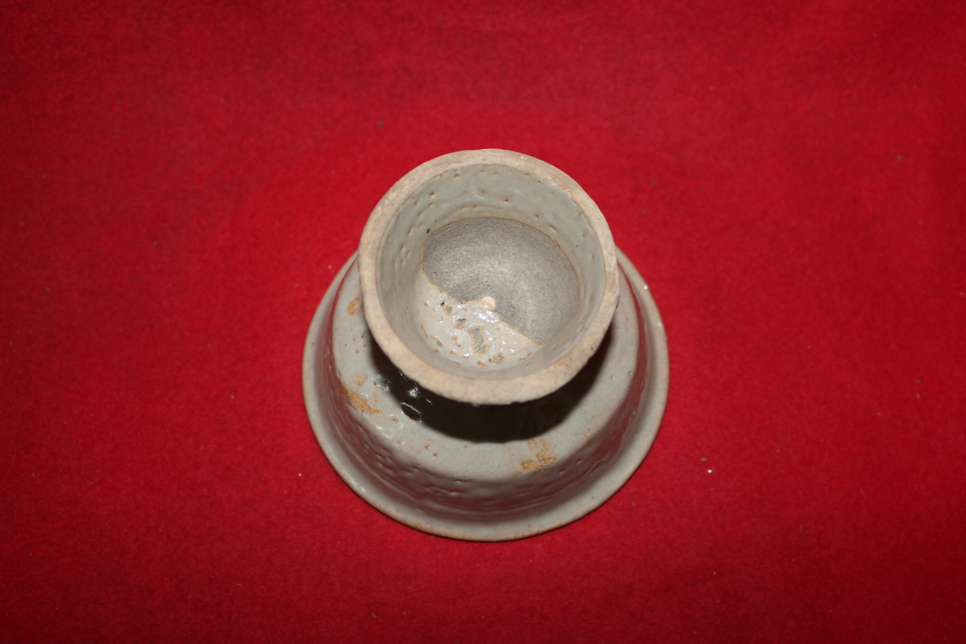 106-조선시대 백자 굽다리잔