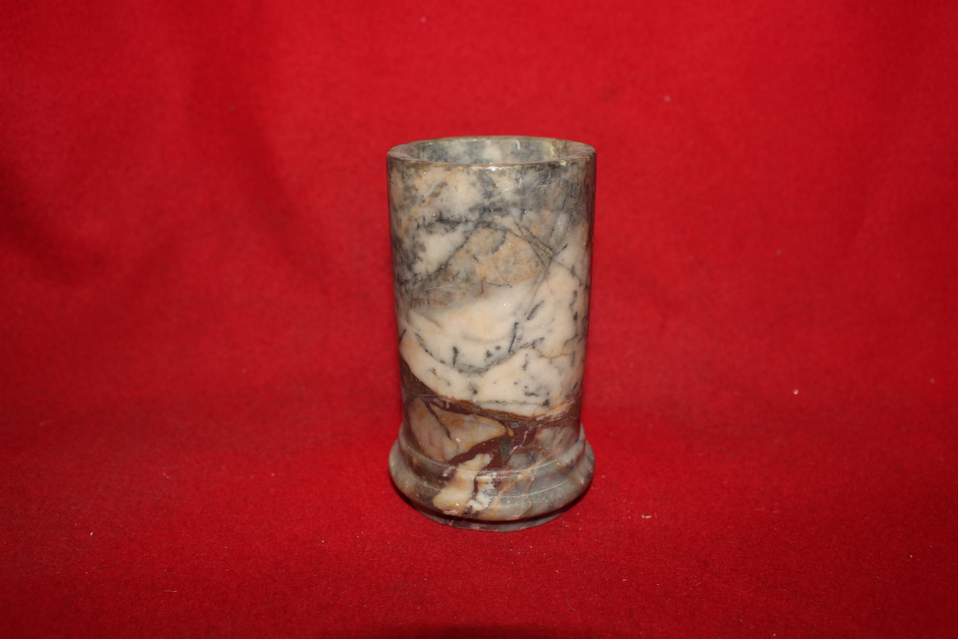 128-조선시대 연리무뉘옥돌 필통