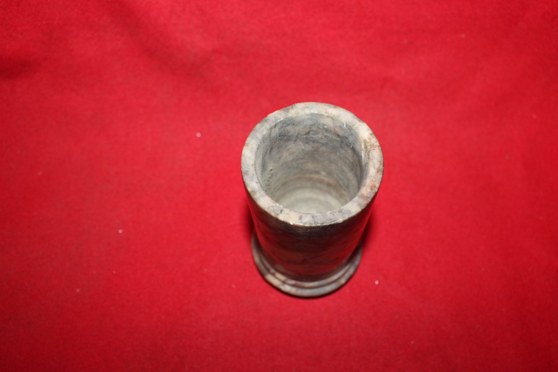128-조선시대 연리무뉘옥돌 필통