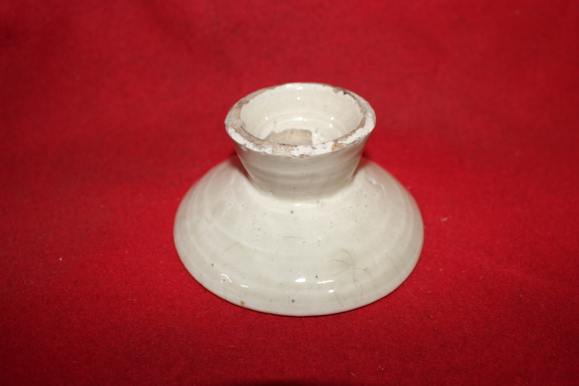 133-조선시대 백자 굽다리완