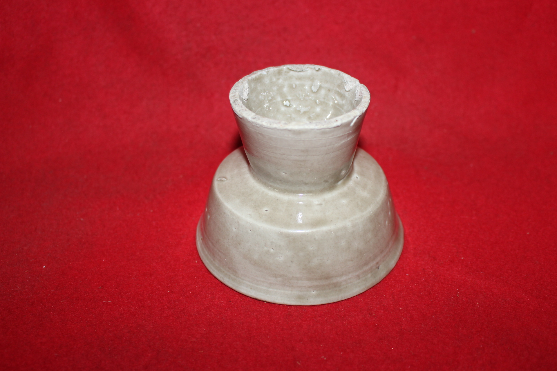 136-조선시대 백자 굽다리잔