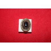 1-티벳 황동으로된 보석이 장식된 반지