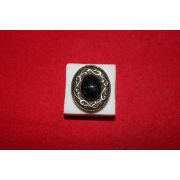 4-티벳 황동으로된 보석이 장식된 반지