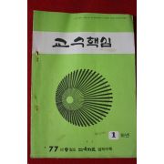 1977년 교수핵심 1학년 9월호