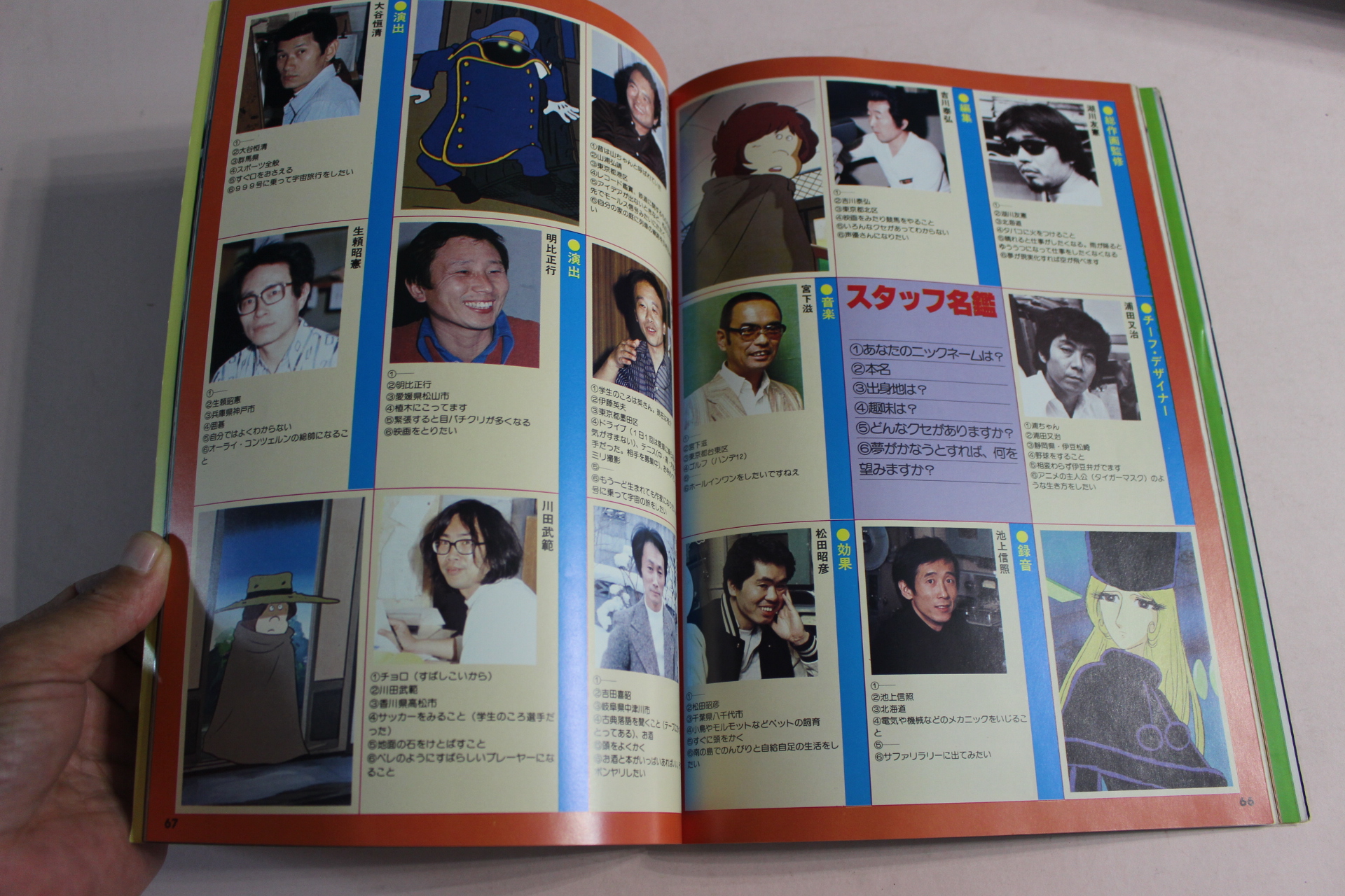 1978년(소화54년)초판 일본간행 은하철도999