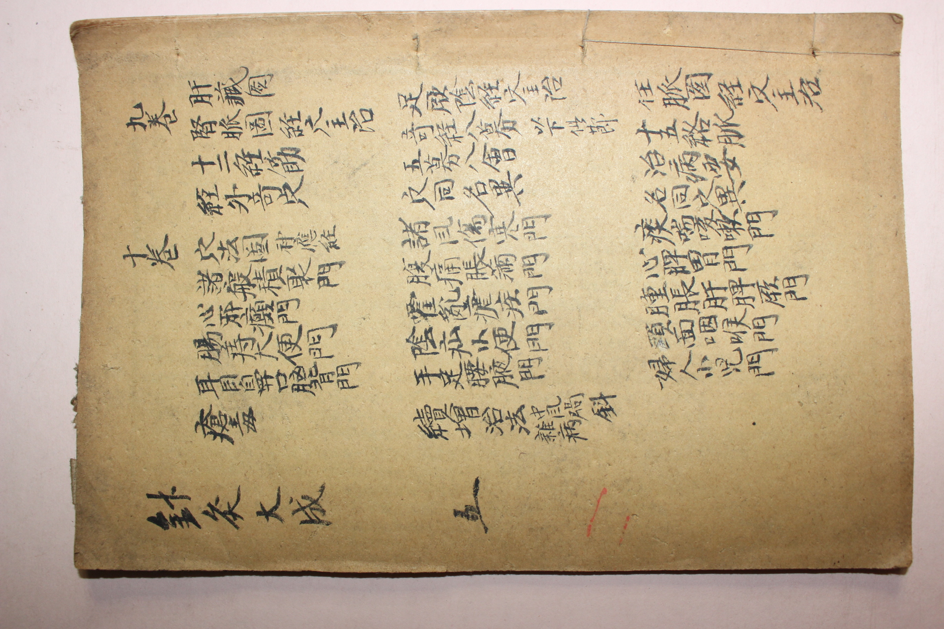 중국상해본 침구대성 권9,10  1책
