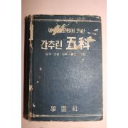 1962년 간추린오과 음악,미술,체육,실업,가정