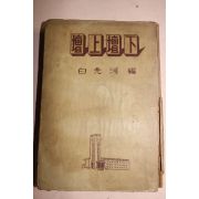1955년초판 백광하(白光河) 단상단하(壇上壇下)