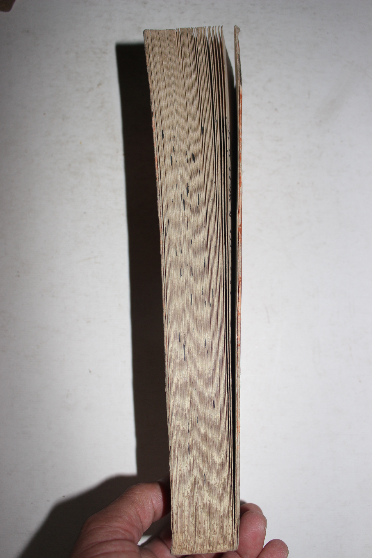 1818년(文政元寅) 묵서기가 있는 목판본 불경 불설관무량수경(佛說觀無量壽經) 1책완질