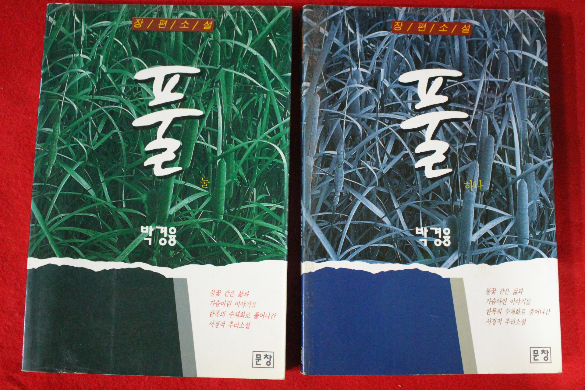 1995년초판 박경융 장편소설 풀 2책완질