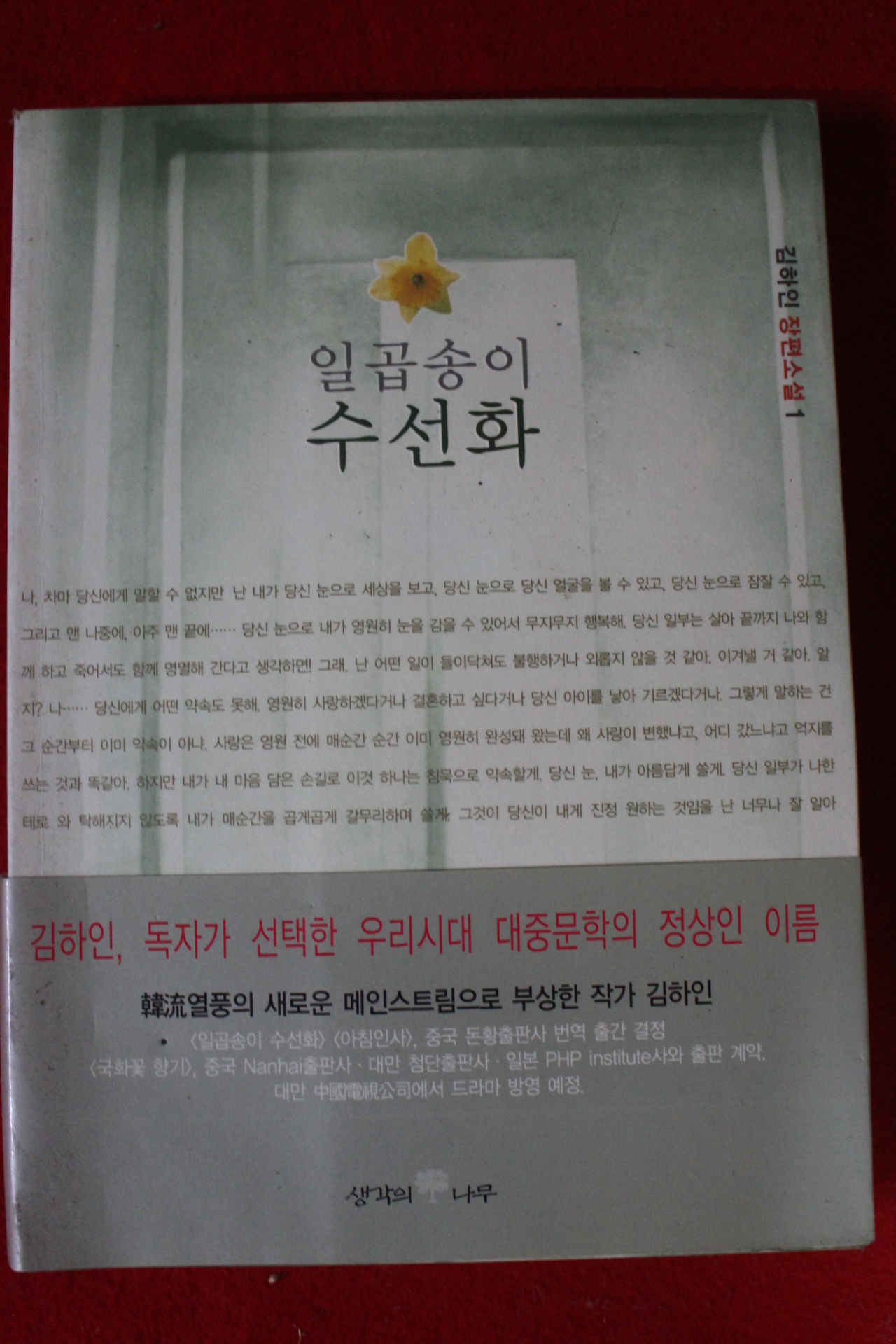 2002년 김하인 장편소설 일곱송이 수선화