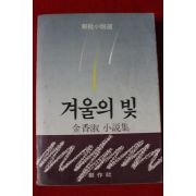 1986년초판 김향숙 겨울의 빛