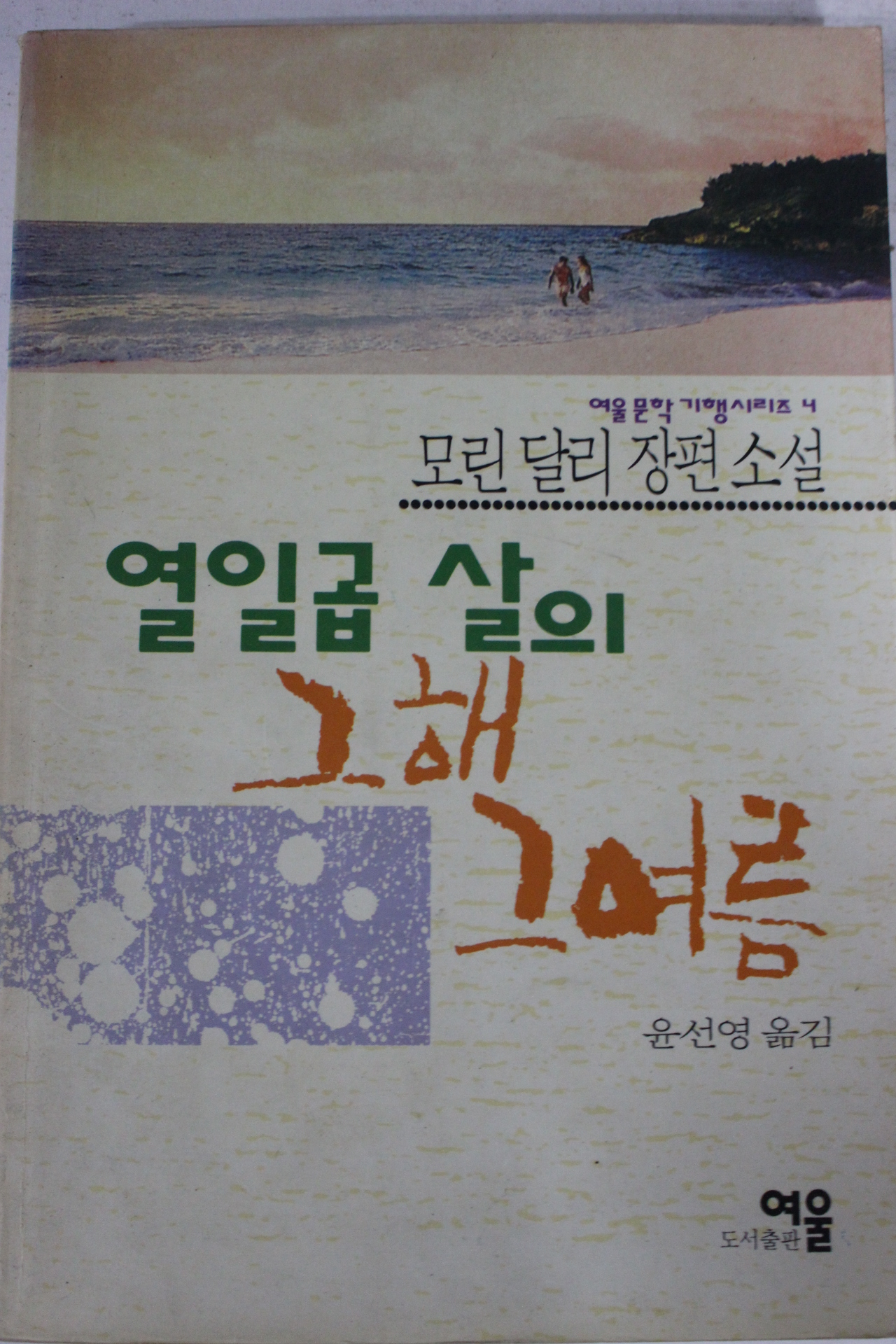 1992년 모린달리 윤선영옮김 열일곱살의 그해 그여름