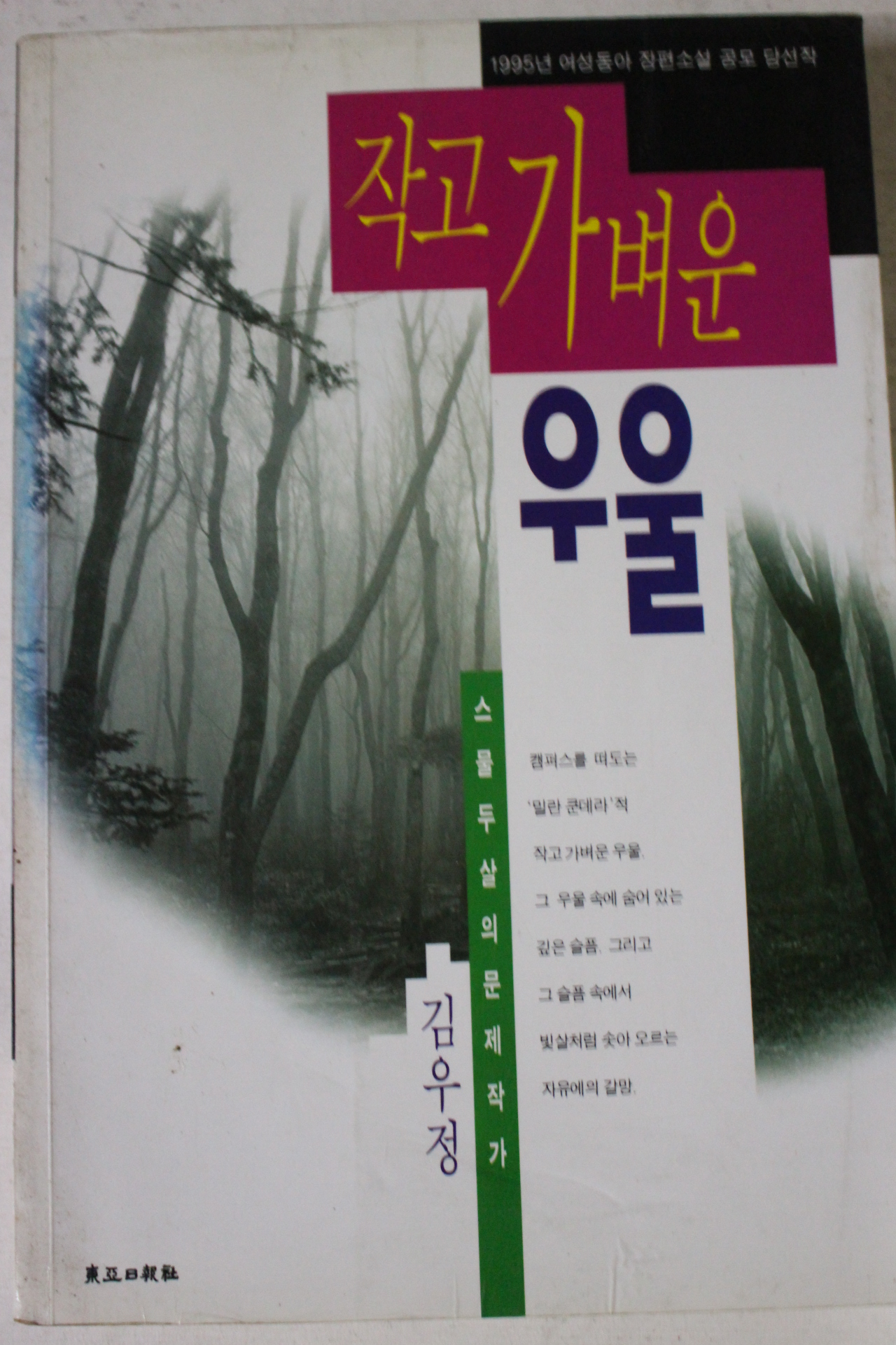 1995년초판 김우정 작고 가벼운 우울