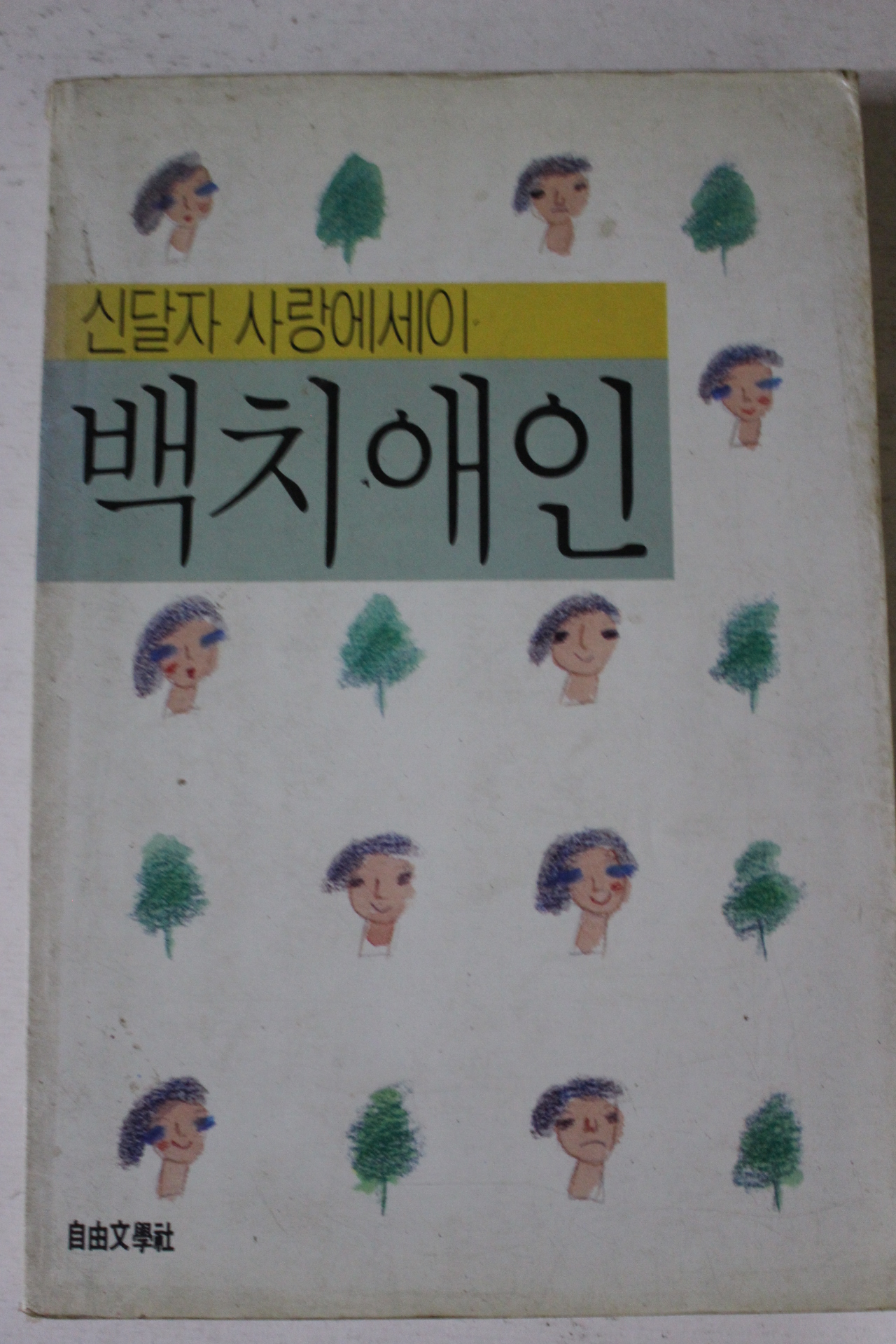 1988년초판 신달자 백치애인