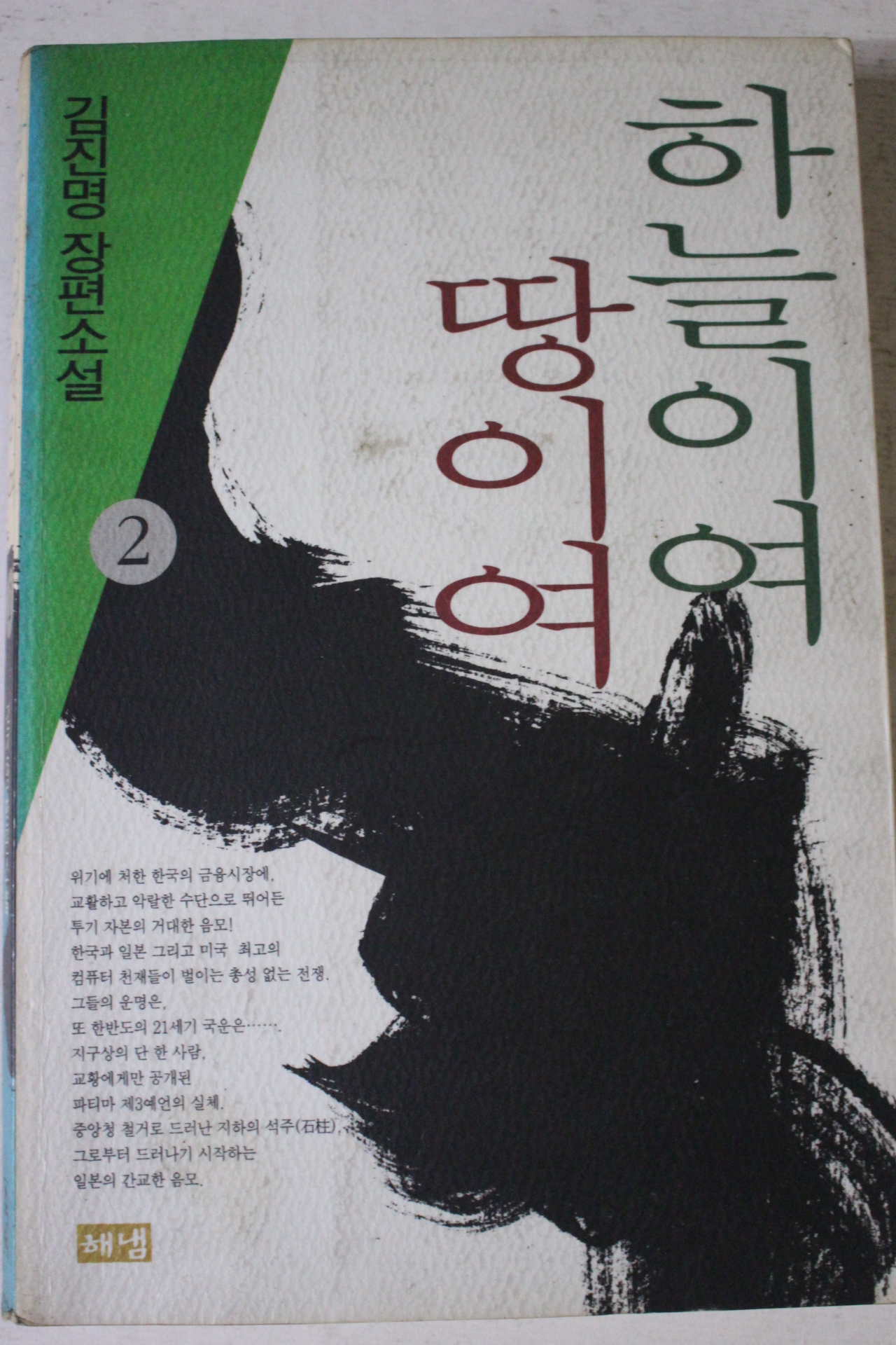 1998년 김진명 장편소설 하늘이여 땅이여 2