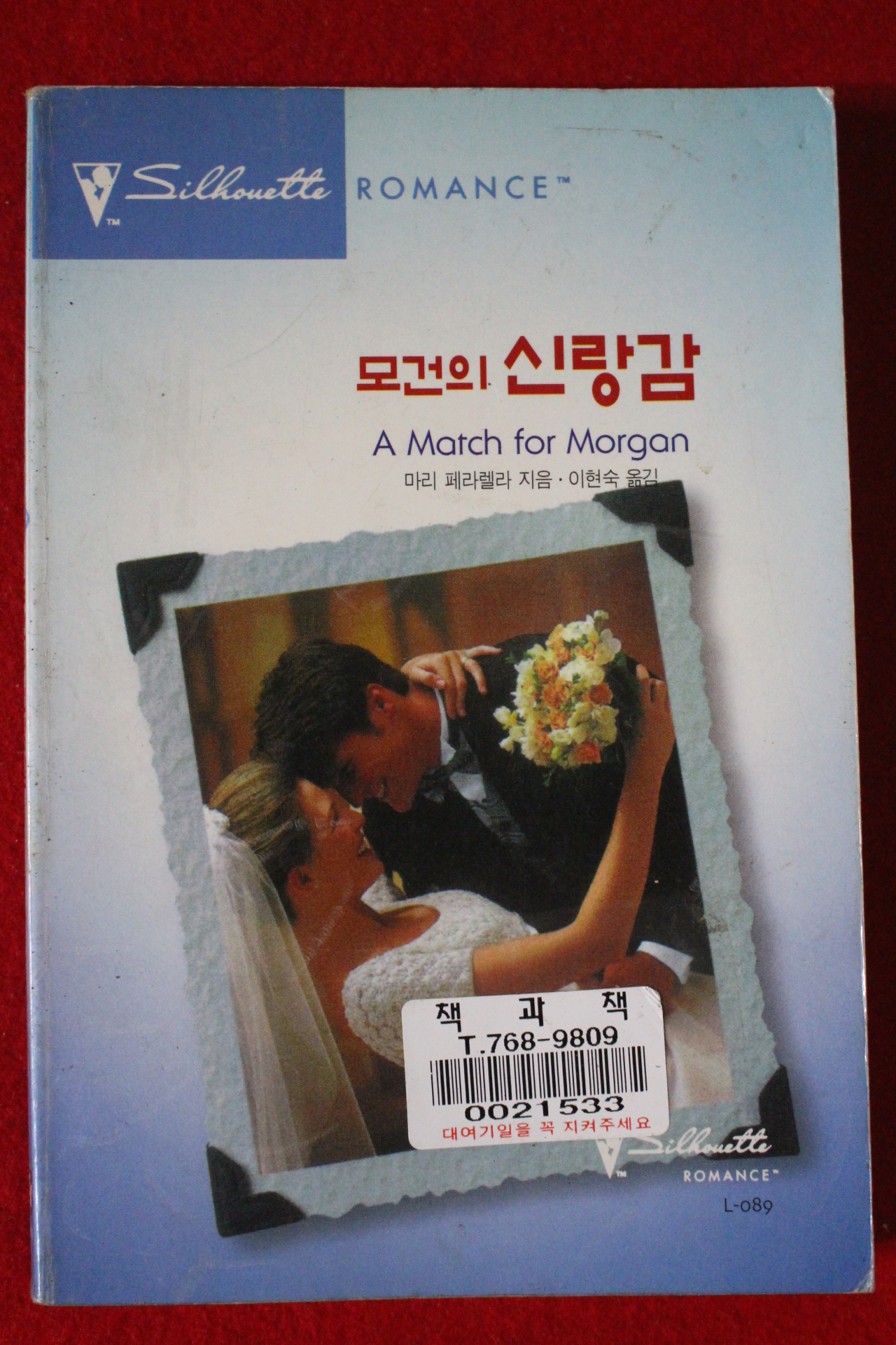 1999년 마리 페라렐라 모건의 신랑감