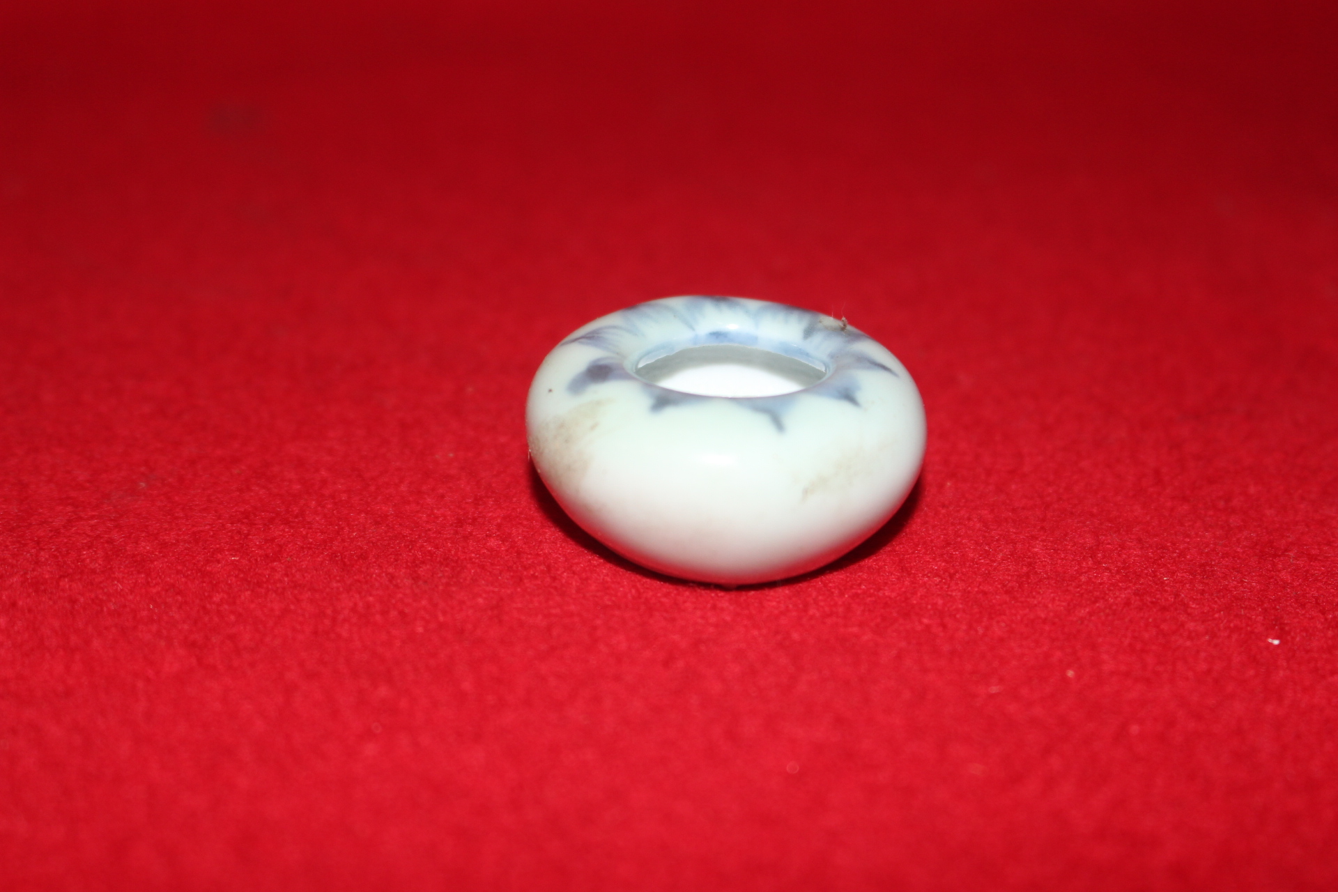 6-분원급 명기 청화백자 필세