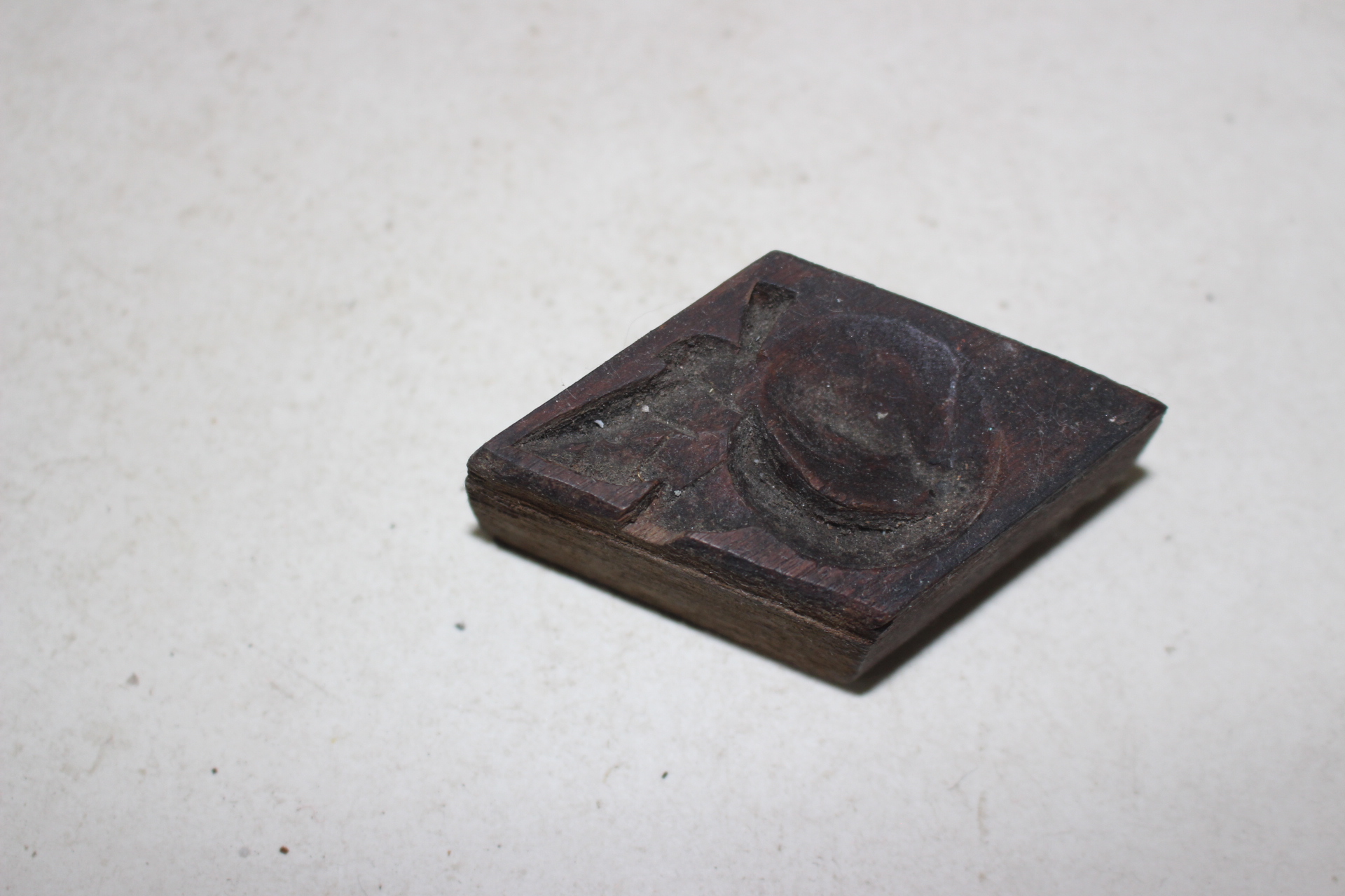 근대 나무로된 떡살