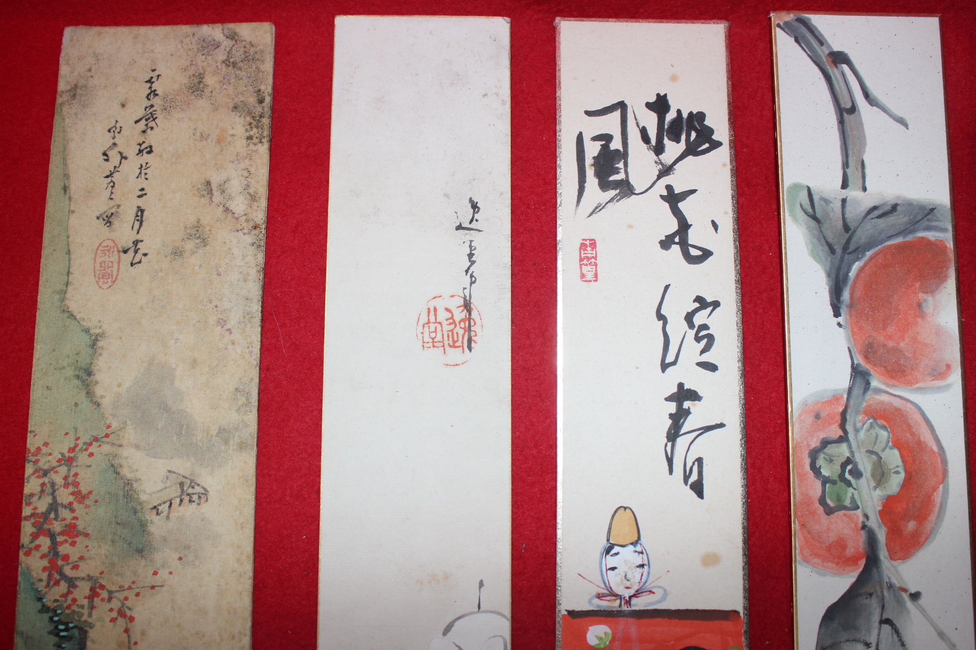 직접그린 작가의 그림 5점