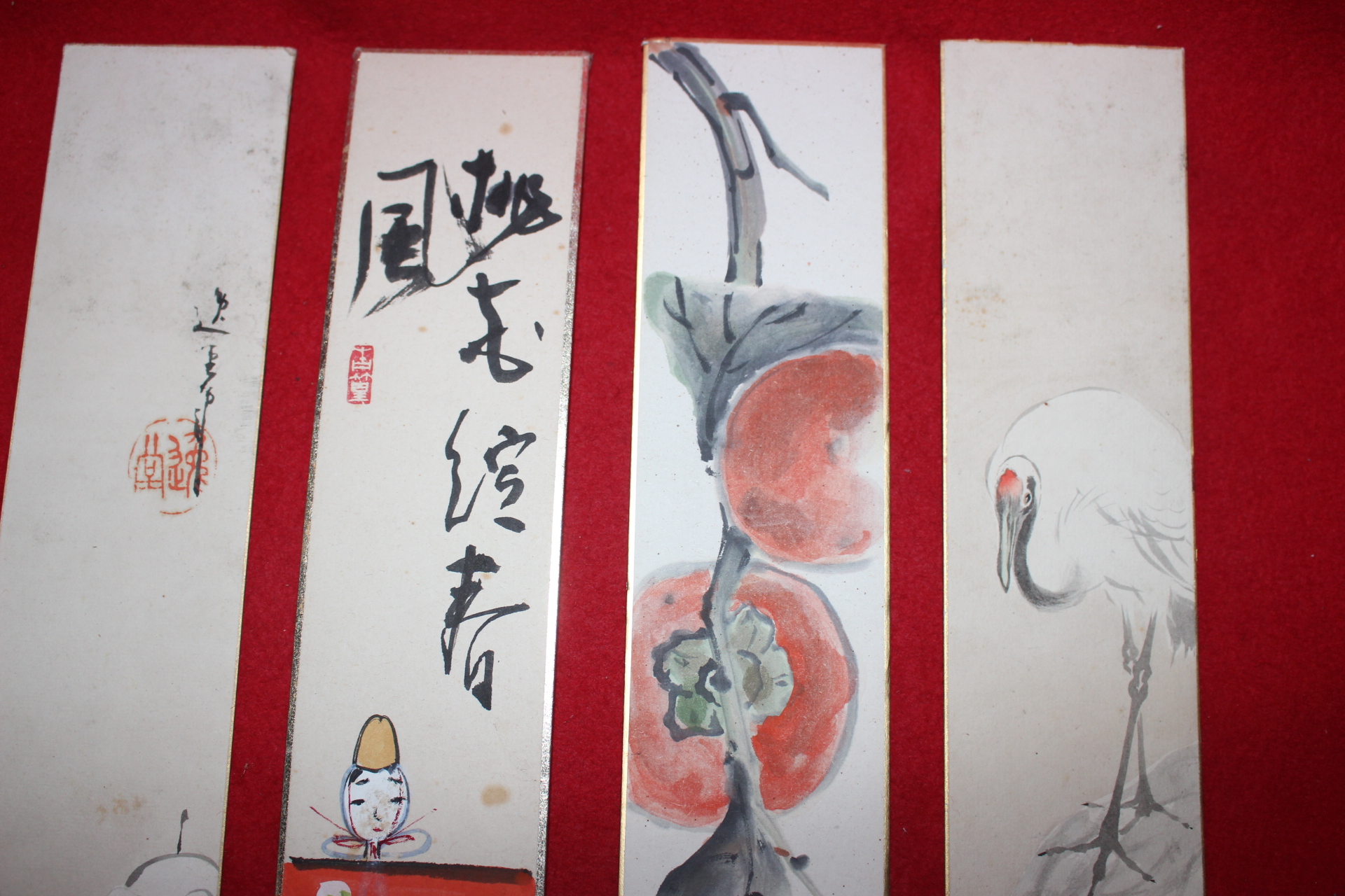 직접그린 작가의 그림 5점