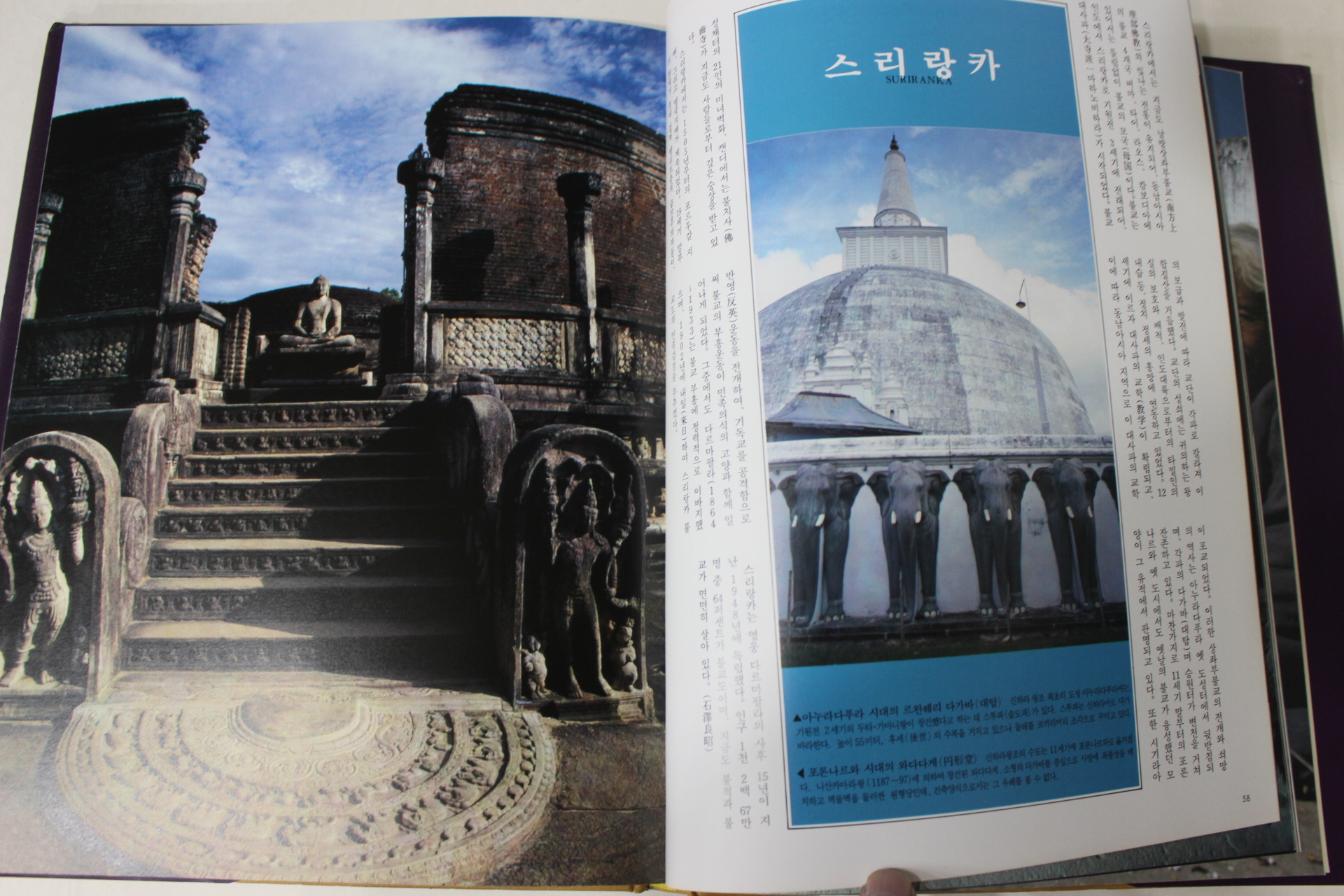 1991년 사진으로 보는 석가의 길 아아 장엄 불교2500년