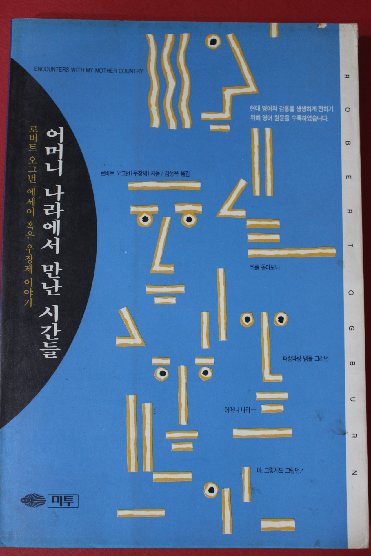 1993년 로버트 오그번 어머니 나라에서 만난 시간들