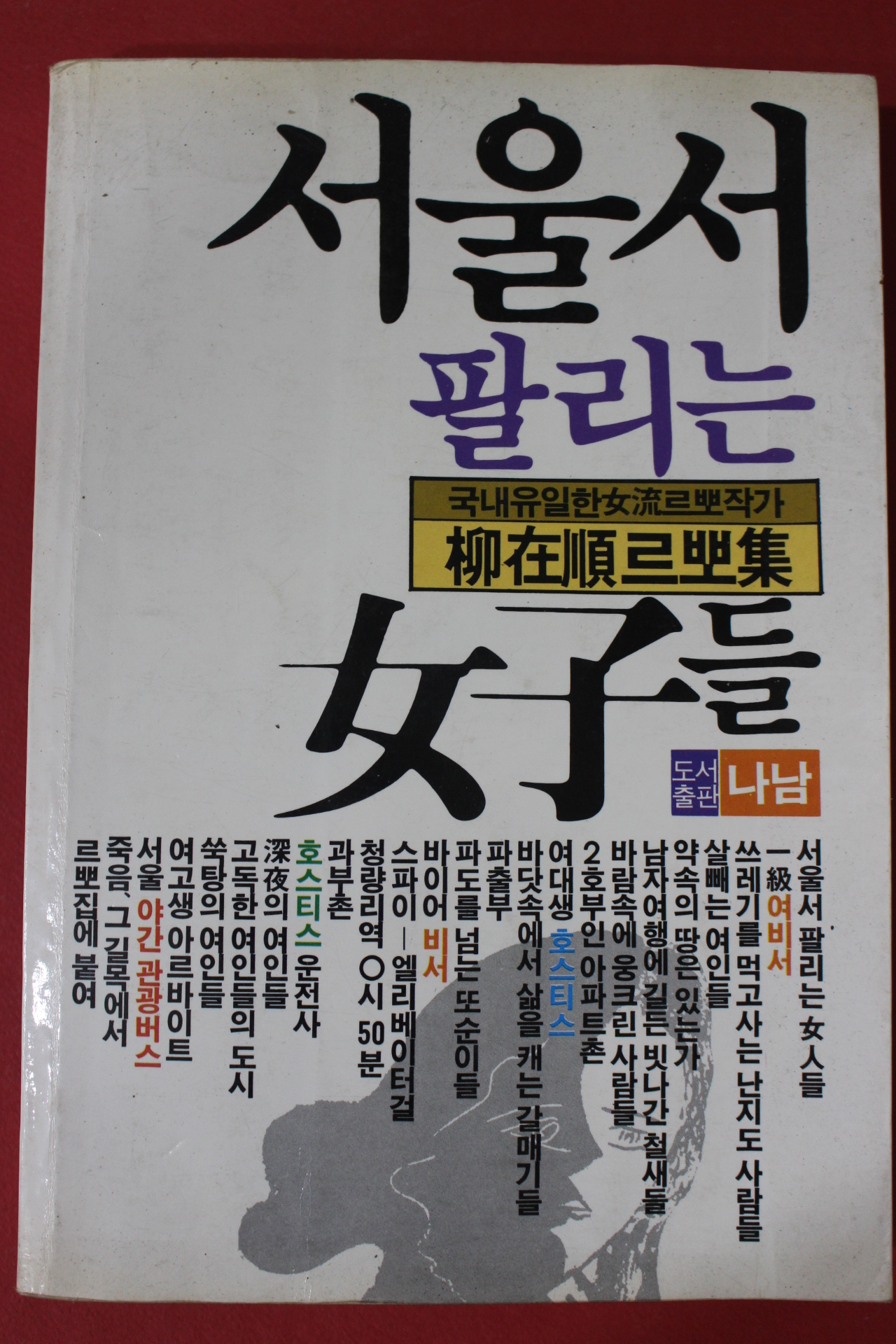 1983년초판 류재순 르뽀집 서울서 팔리는 여자들