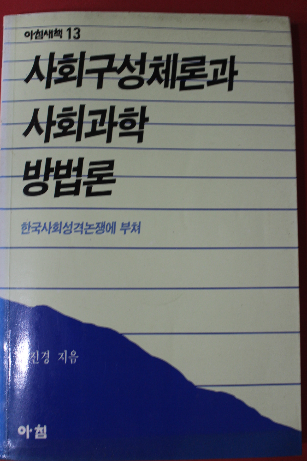 1989년 이진경 사회구성체론과 사회과학 방법론