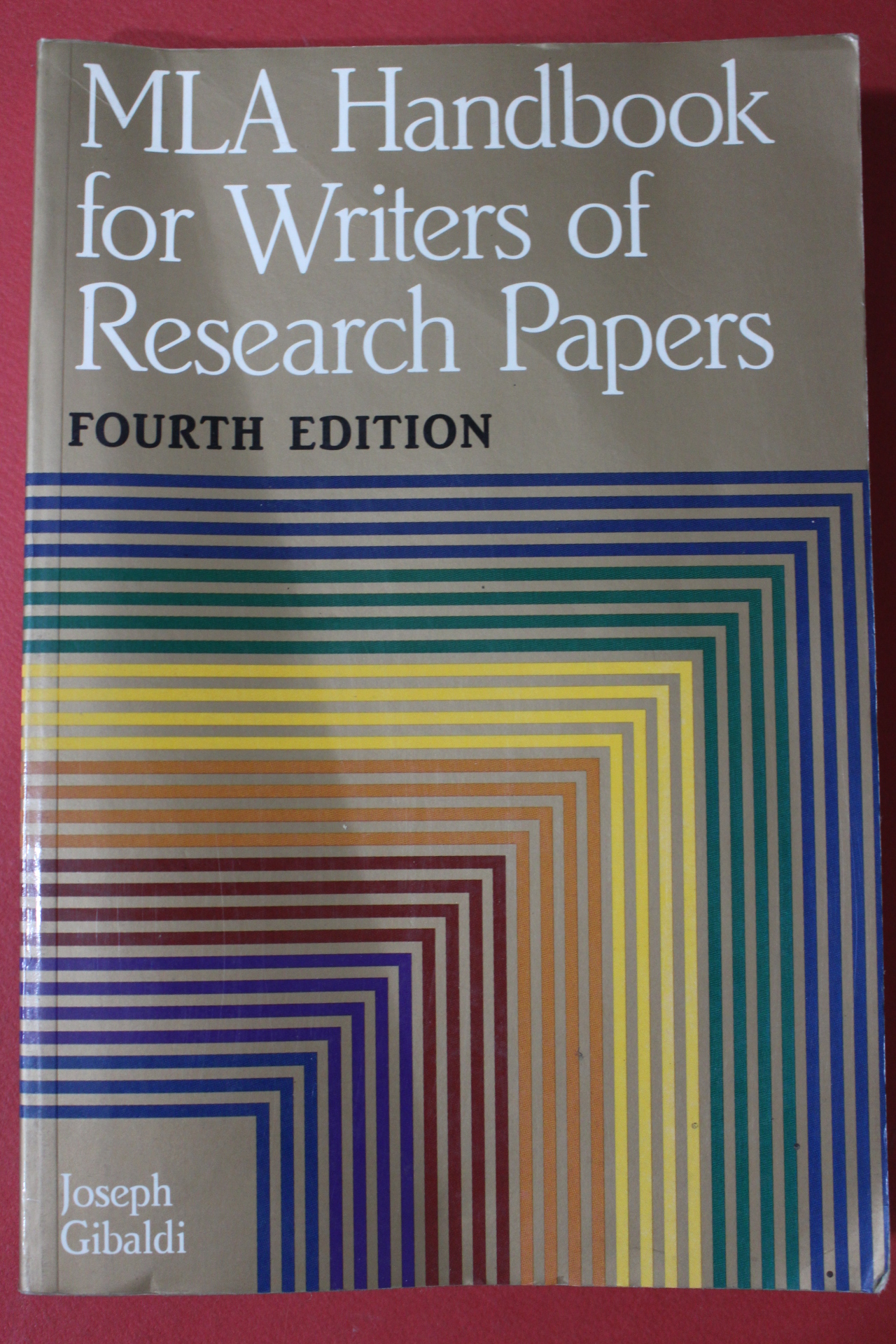 1995년 MLA HANDBOOK FOR WRITERS OF RESEARCH PAPERS