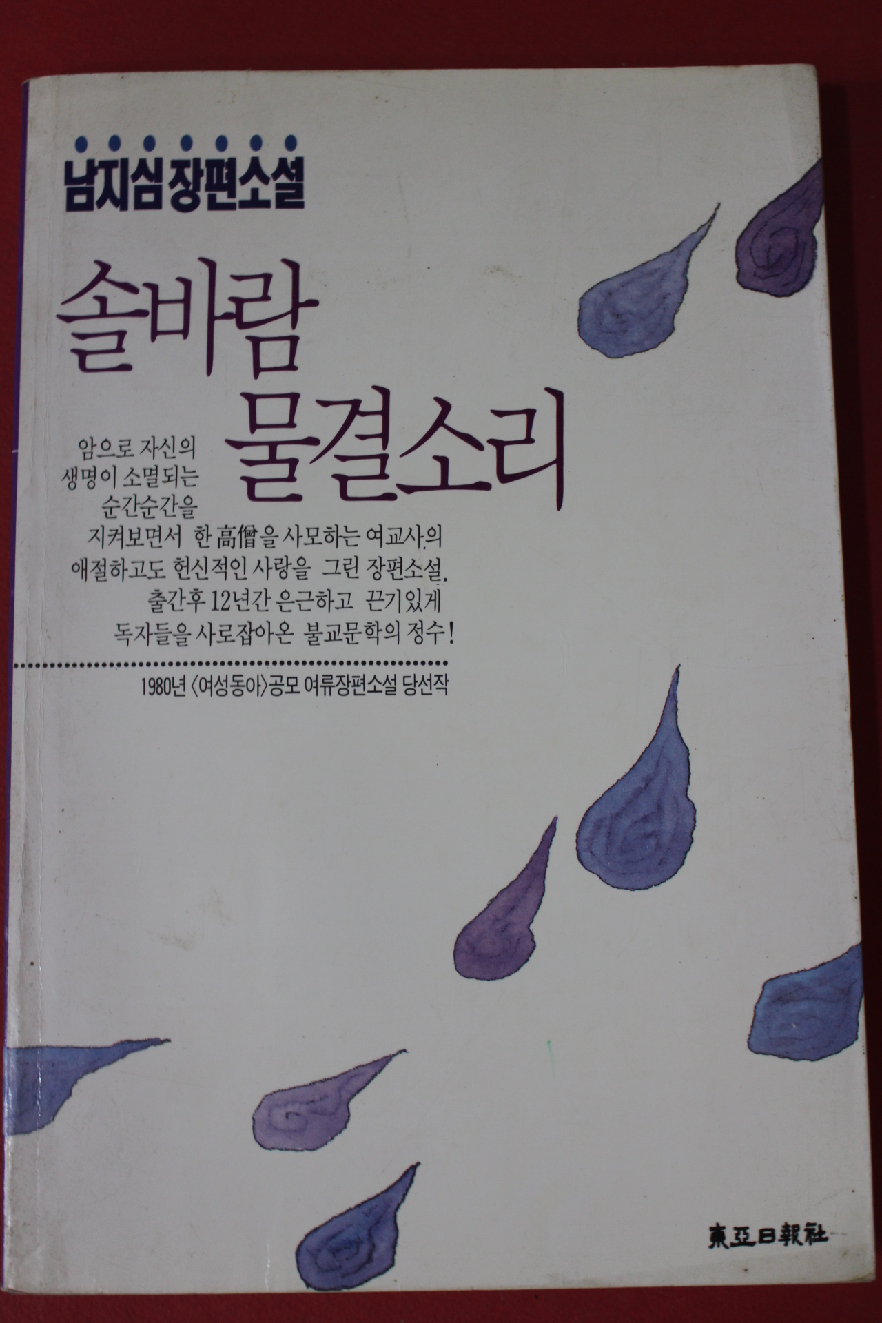 1993년 남지심 장편소설 솔바람 물결소리