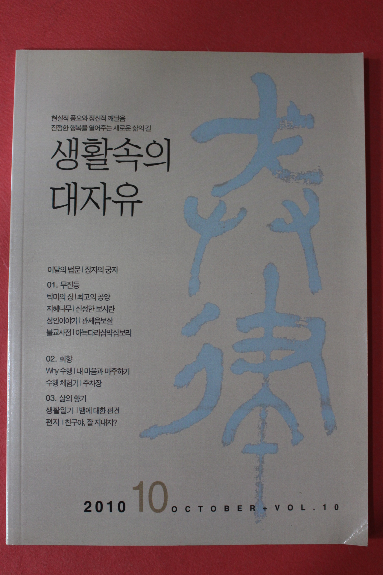 2010년 생활속의 대자유 10월호