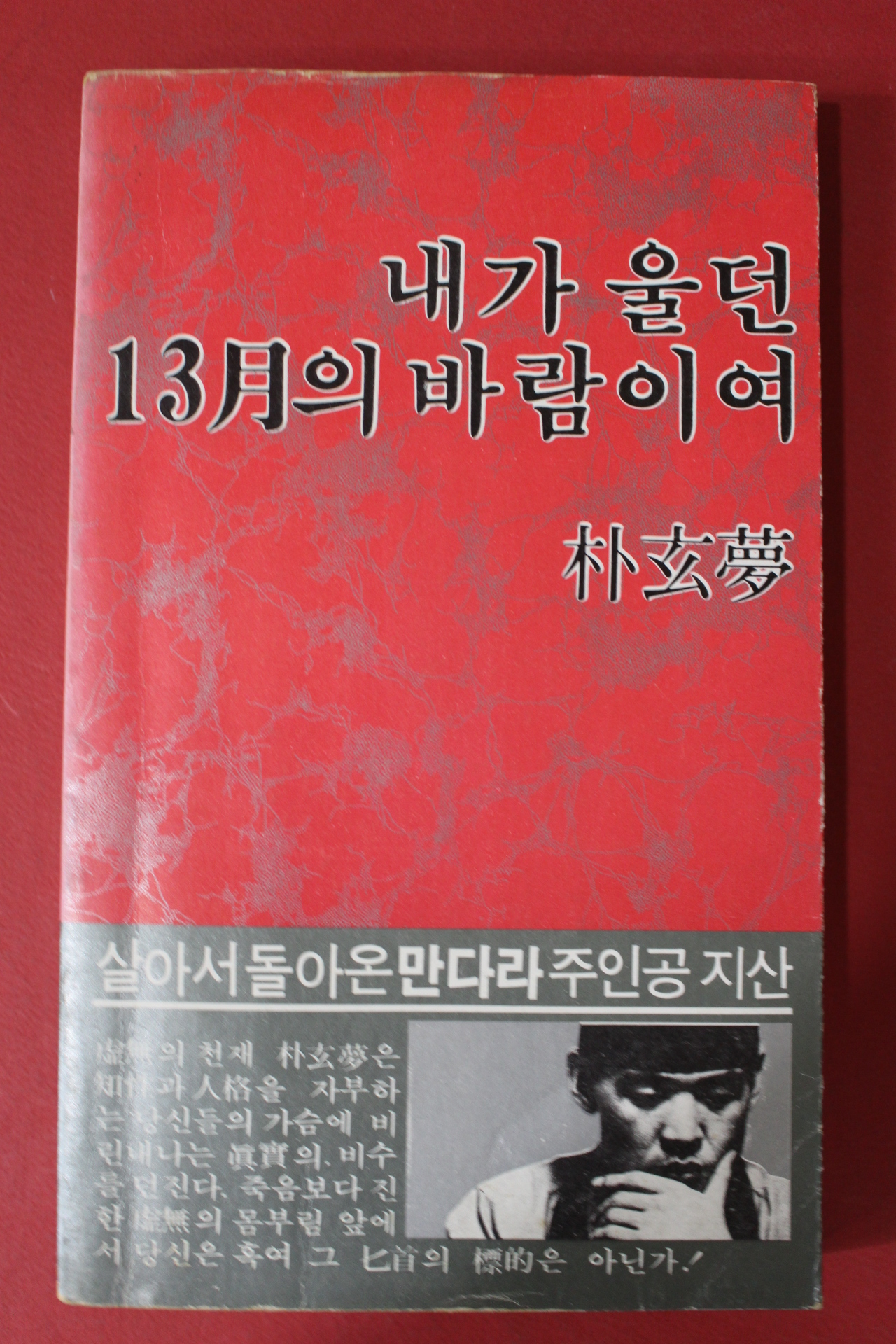 1980년초판 박현몽(朴玄夢) 내가 울던 13월의 바람이여