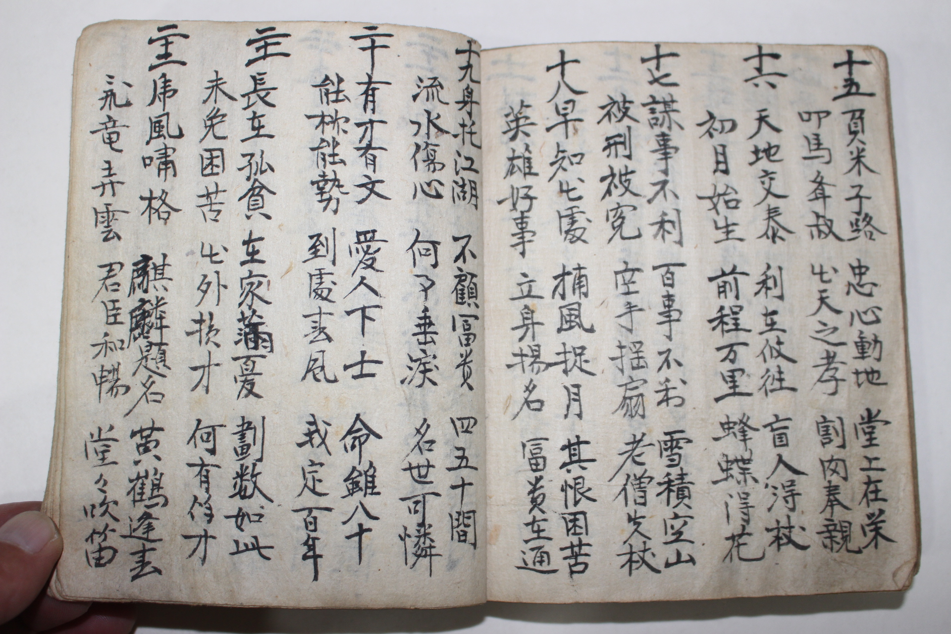 역(易)관련 수진필사본 황극결(皇極訣)