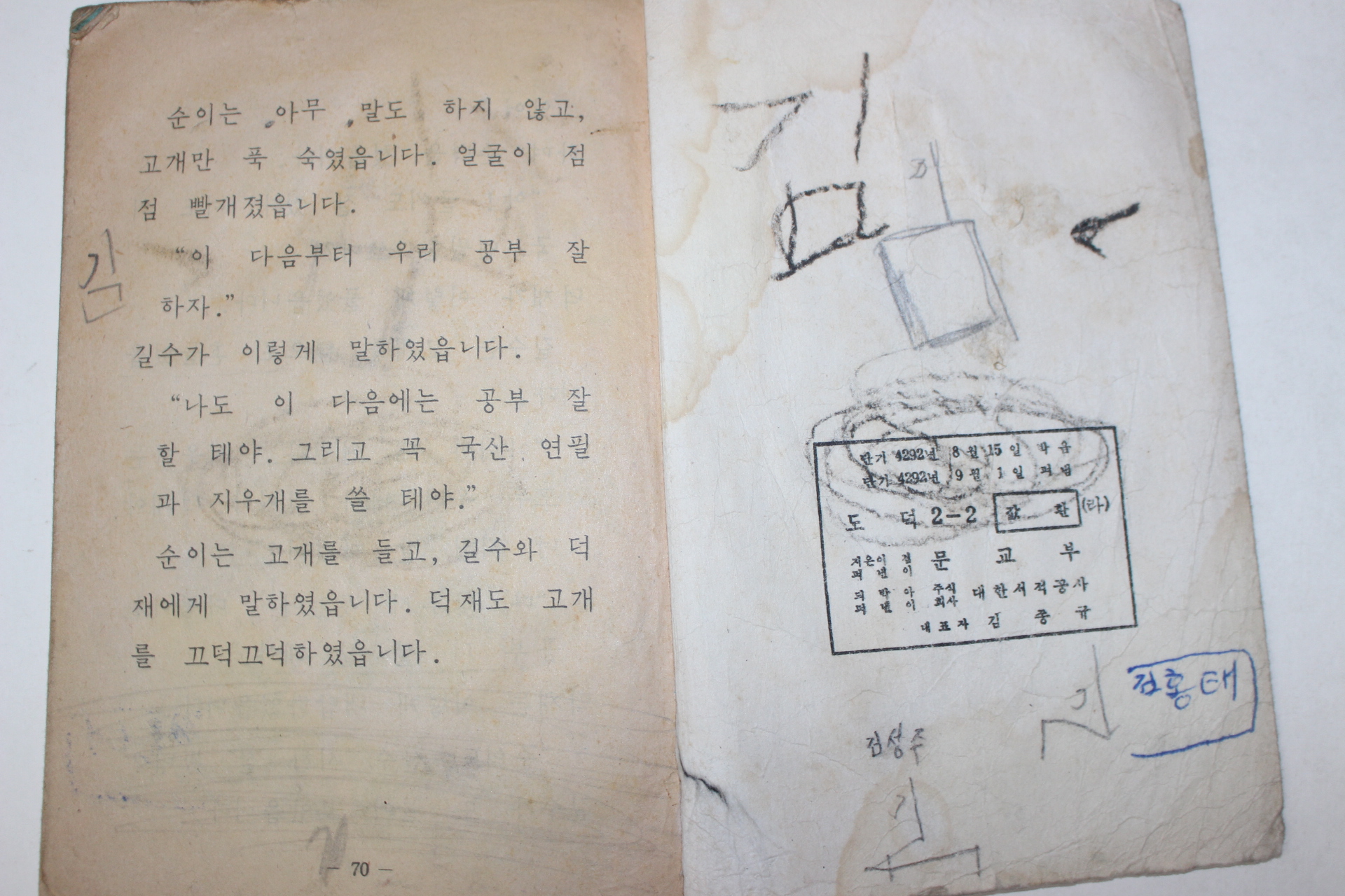 1959년 도덕 2-2