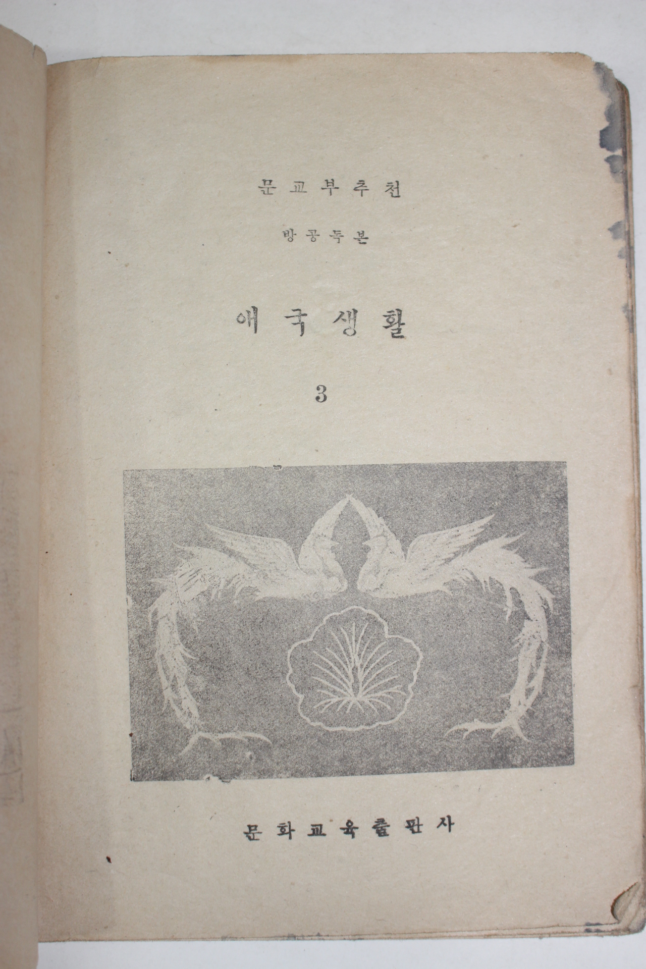 1956년 애국생활 3학년