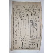 1907년(융희원년) 경남 곤양군 경주최씨 최영호 호적표