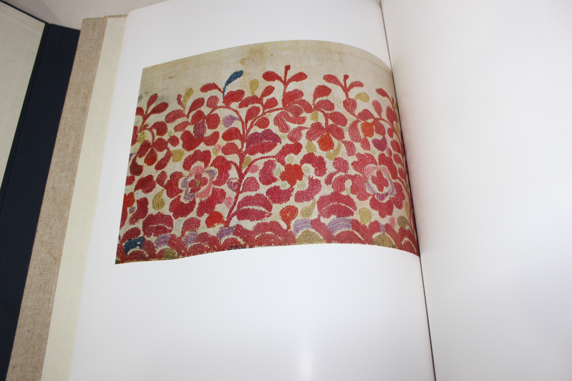 일본간행 초호화본 고대염직(古代染織) 2책완질