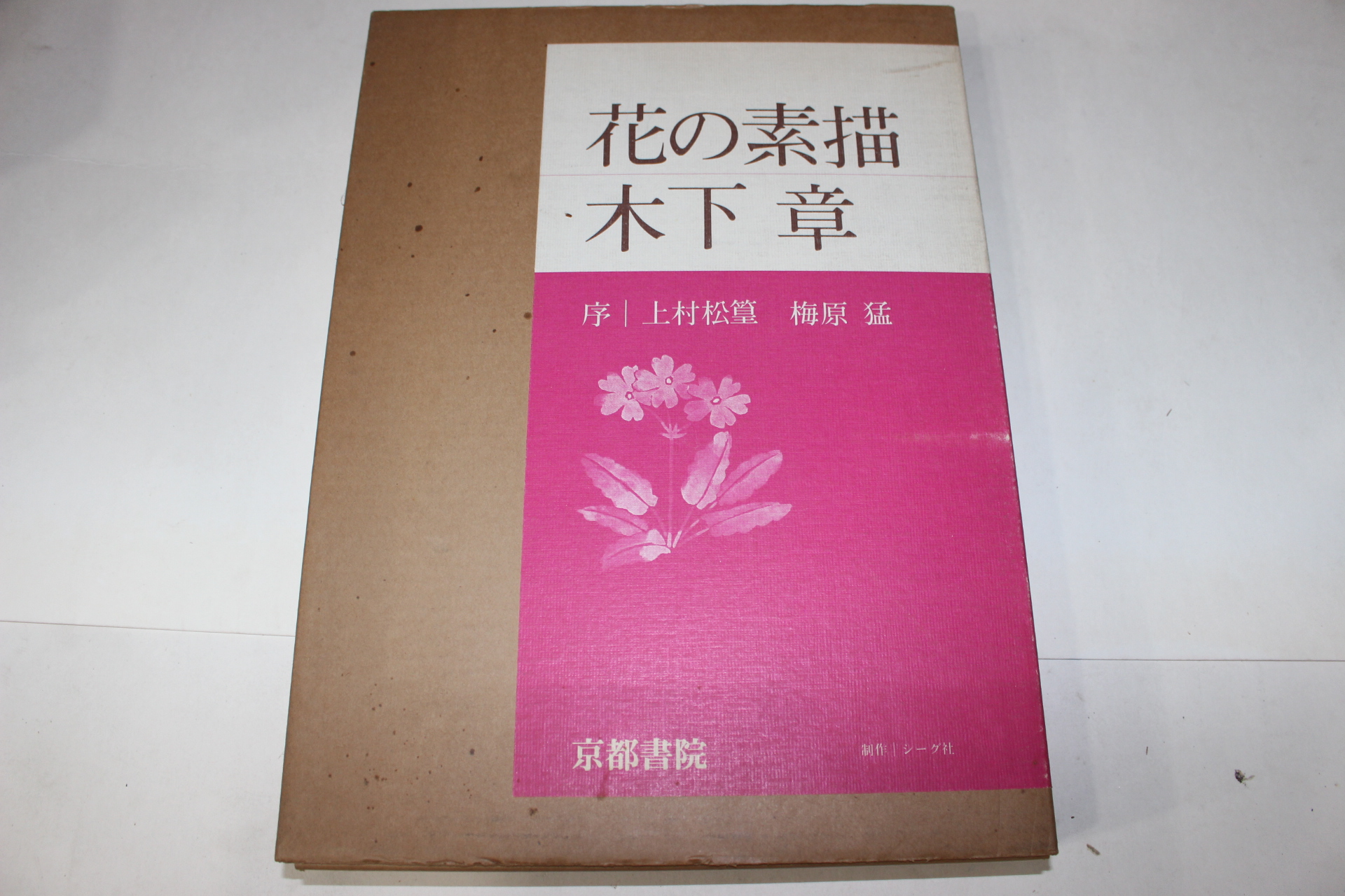 1978년(소화53년) 꽃의 소묘 花 素描 목하장(木下章)