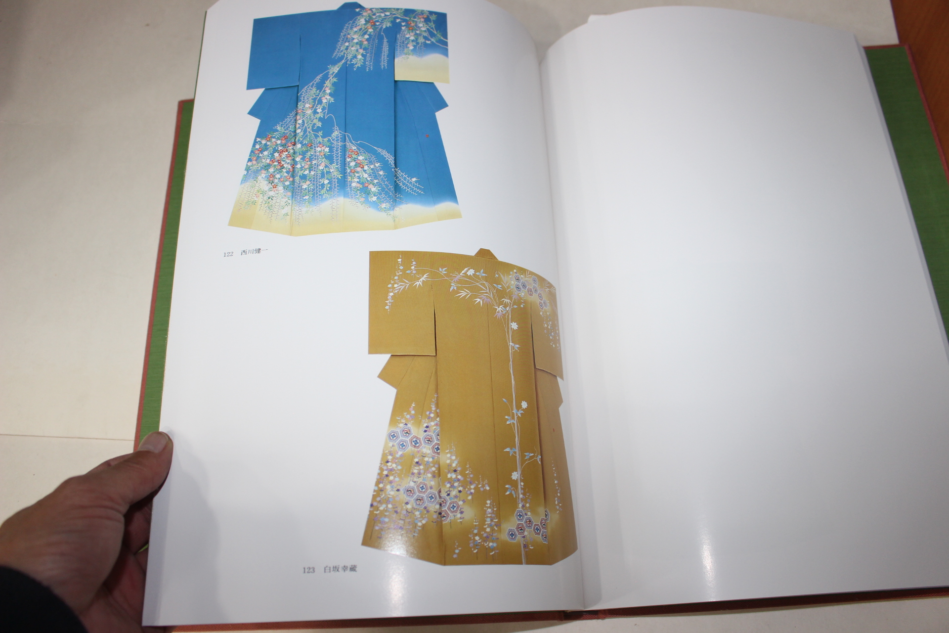 1987년(소화62년) 현대작가집 가하우선(加賀友禪)