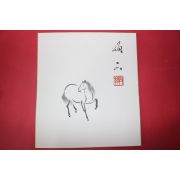 작가의 작품인 말그림