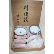 이마리 청화백자진사화문 화형완 2종 10점셋트