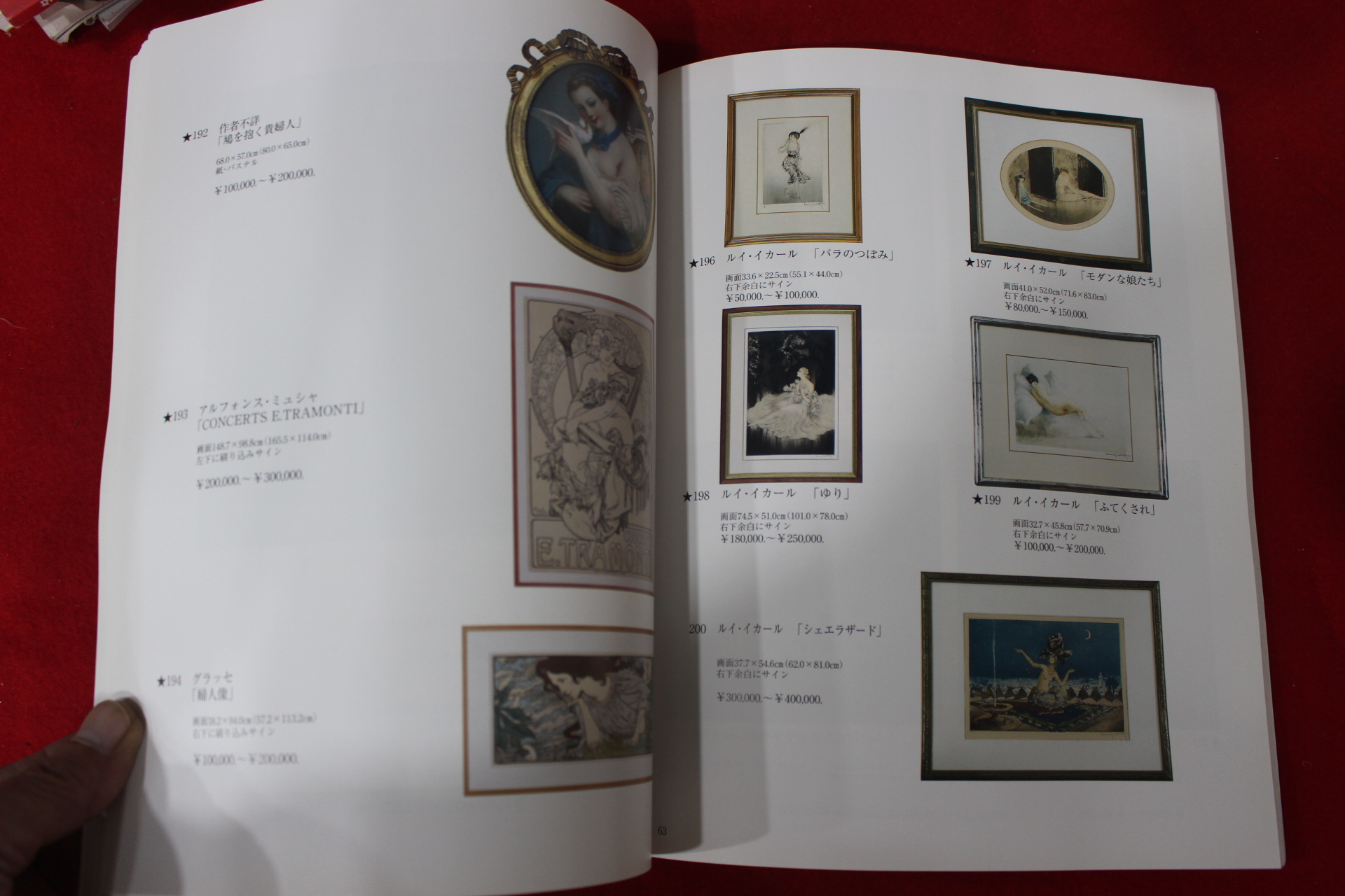 2007년 신화아트옥션 서양미술 경매도록