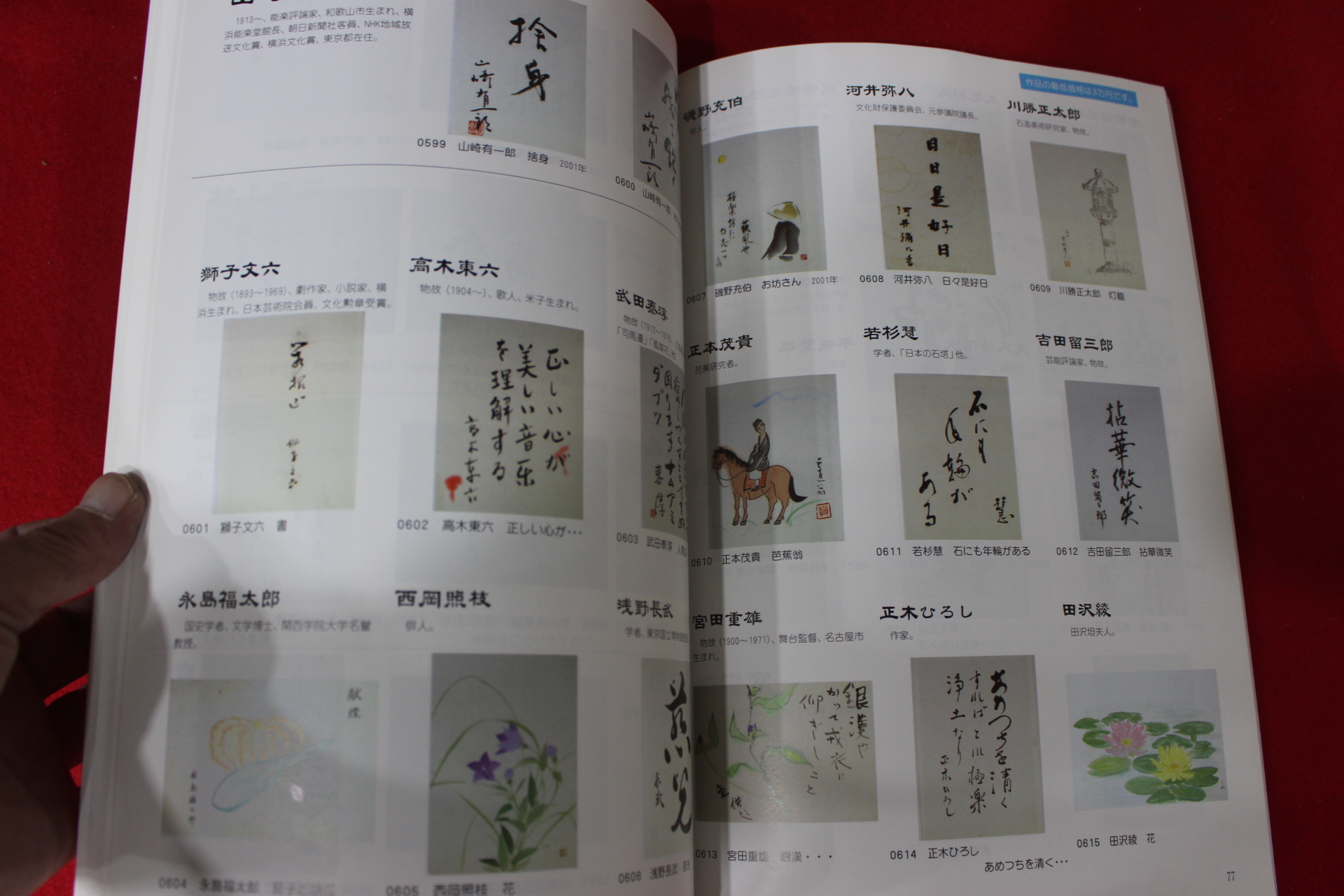 2002년 고제회 골동품경매 도록