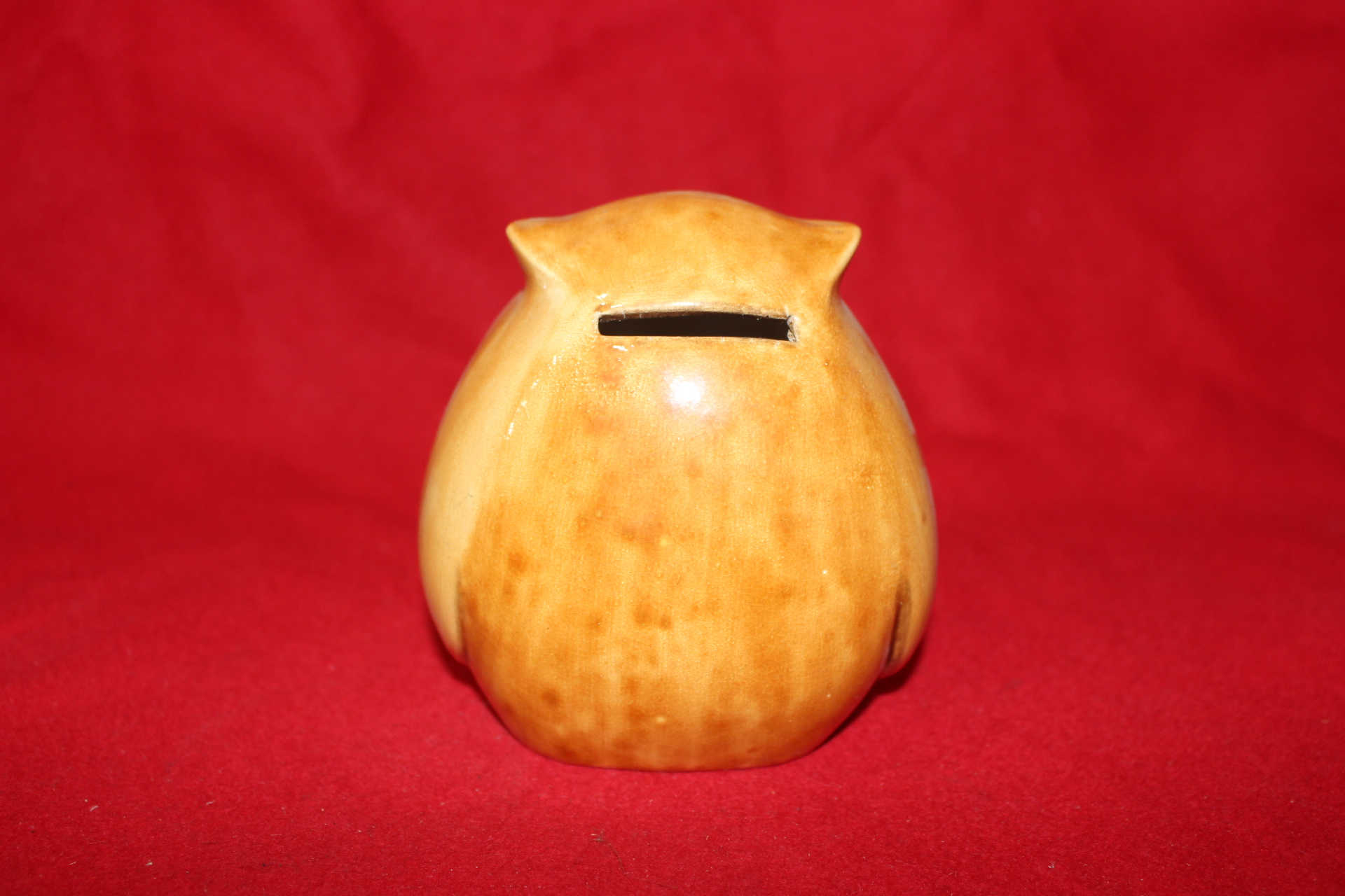 도자기 부엉이 저금통